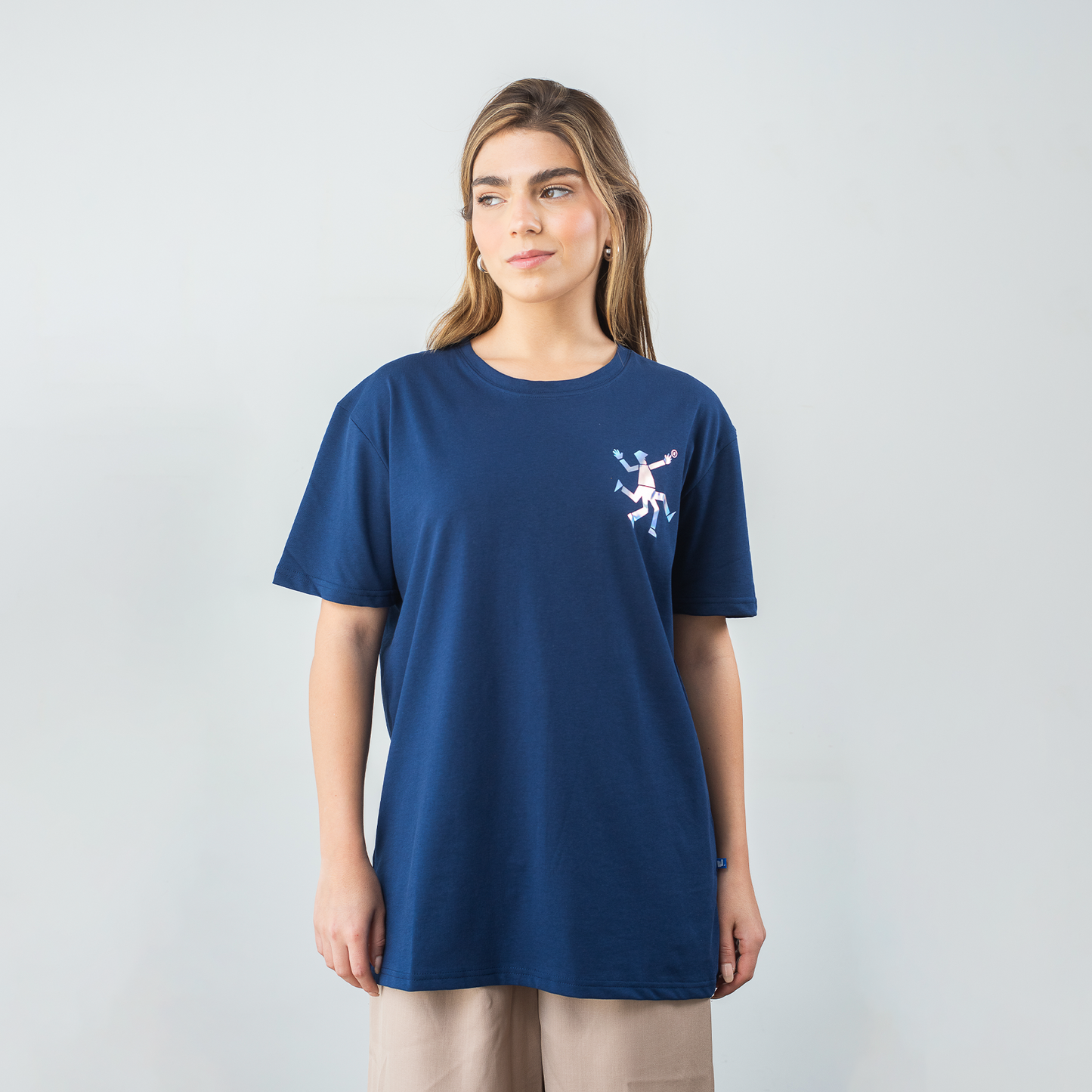 Camiseta Persona Logo - Azul