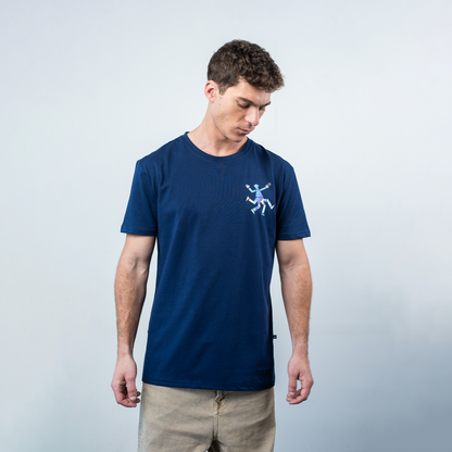 Camiseta Persona Logo - Azul