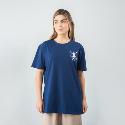 Camiseta Persona Logo - Azul