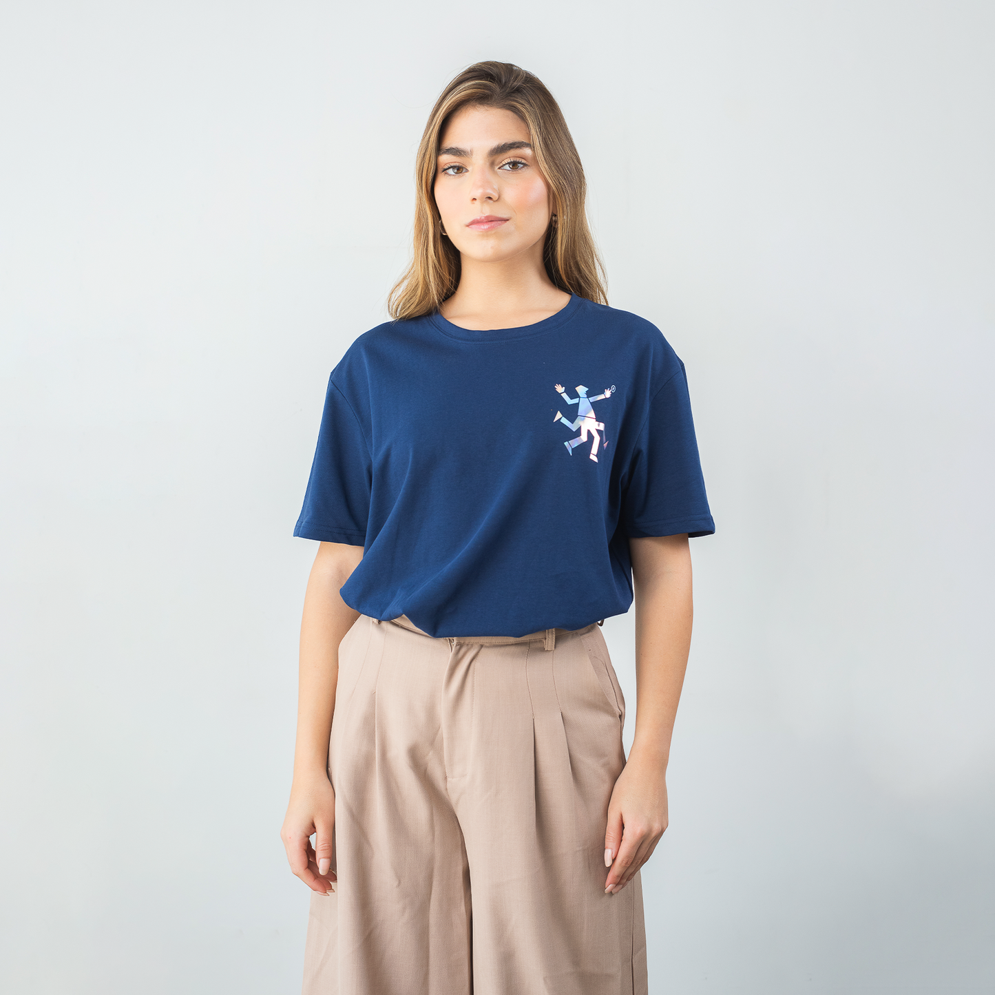 Camiseta Persona Logo - Azul