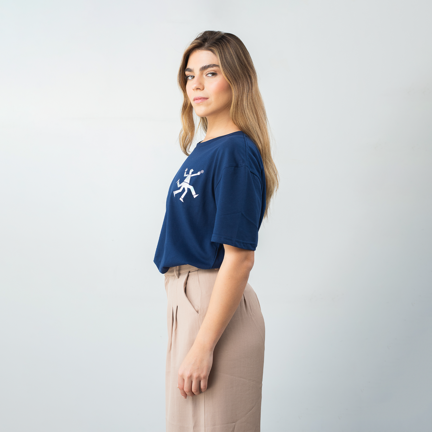 Camiseta Persona Logo - Azul