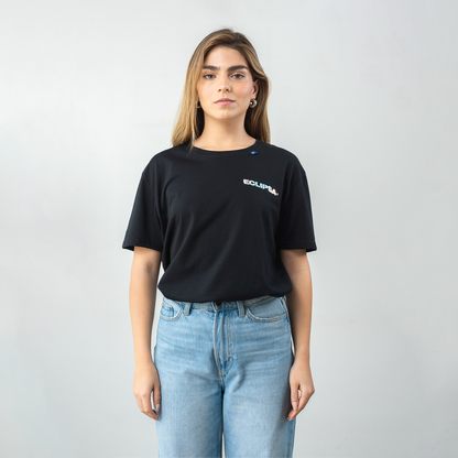 Camiseta Eclipsa Logo - Negro