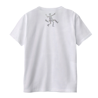 Camiseta Logo Espalda - Blanco