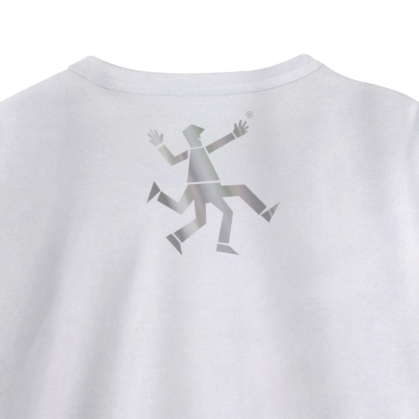 Camiseta Logo Espalda - Blanco