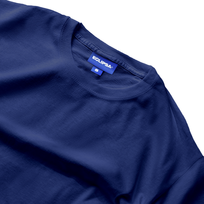 Camiseta Logo Espalda - Azul