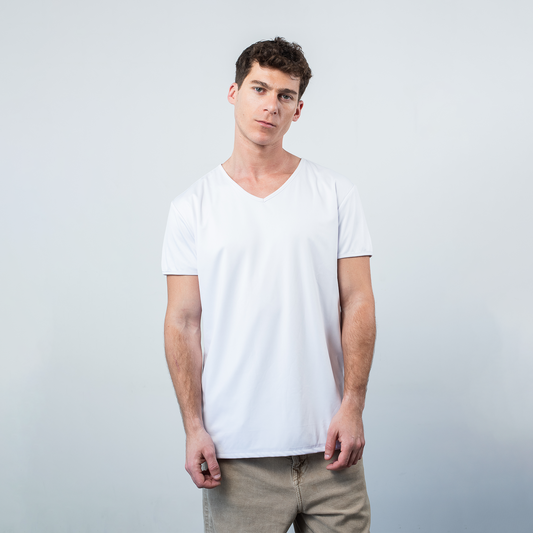 Camiseta Interior Cuello - V