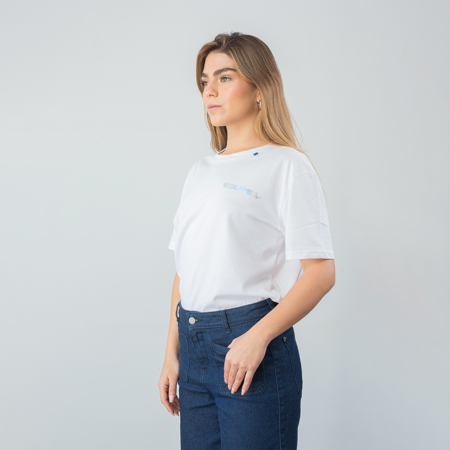 Camiseta Eclipsa Logo - Blanco