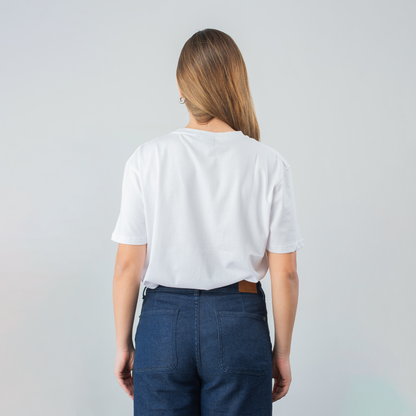 Camiseta Eclipsa Logo - Blanco
