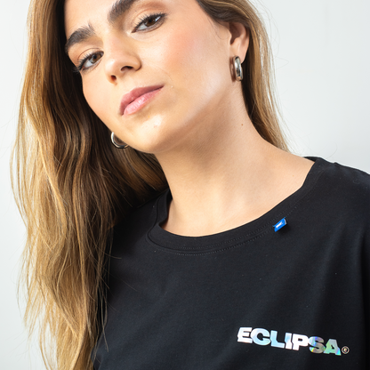 Camiseta Eclipsa Logo - Negro