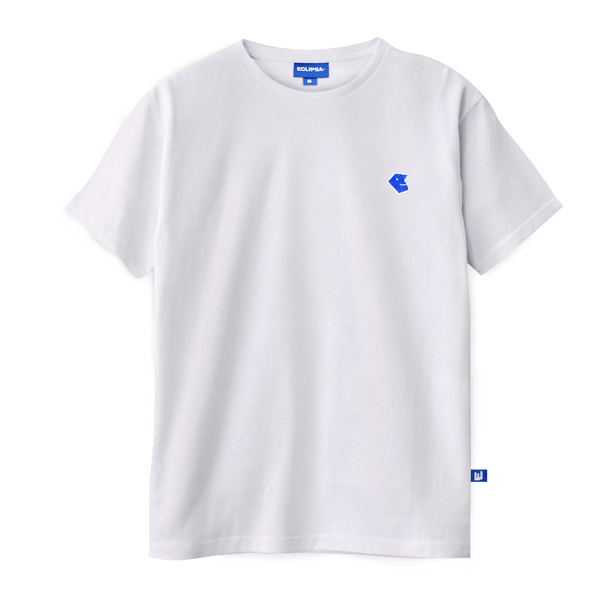 Camiseta Logo Bordado - Blanco